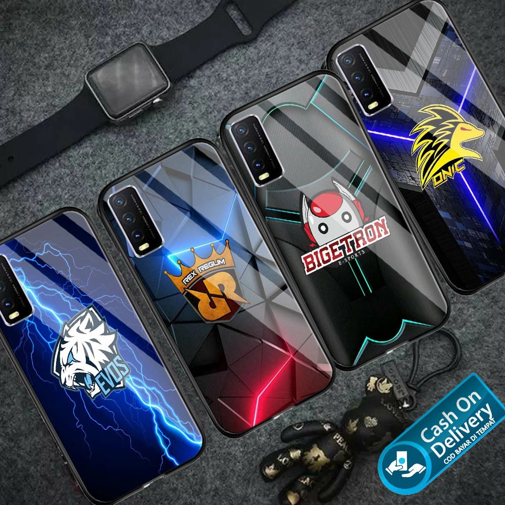 Case Glossy MOBILE LEGEND RRQ EVOS [D12] VIVO V23E Y21 Y21s Y33s Y12s Y20 Y30 Y50 Y19 Y51 Y12 Y15 Y1