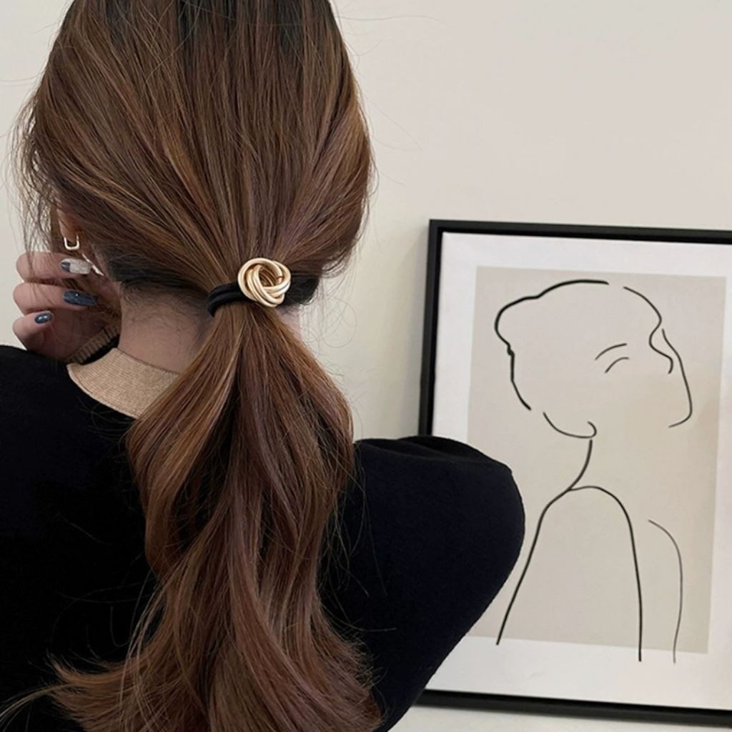 Aurilooks - Chic Hair Tie / Hair Tie / Small Hair Tie / Ikat Rambut Kecil / Aksesoris / Aksesoris Ra