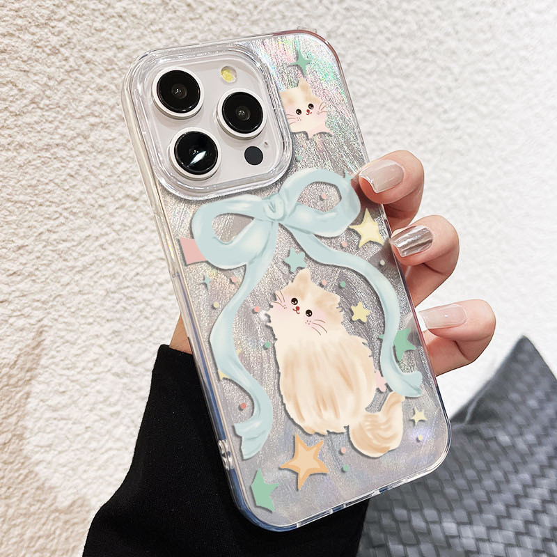 Case Iphone Xr 11 12 13 Promax Kartun Lucu Perak Casing Iphone 7 Plus 11 Promax 12 Pro 13 14 15 Case