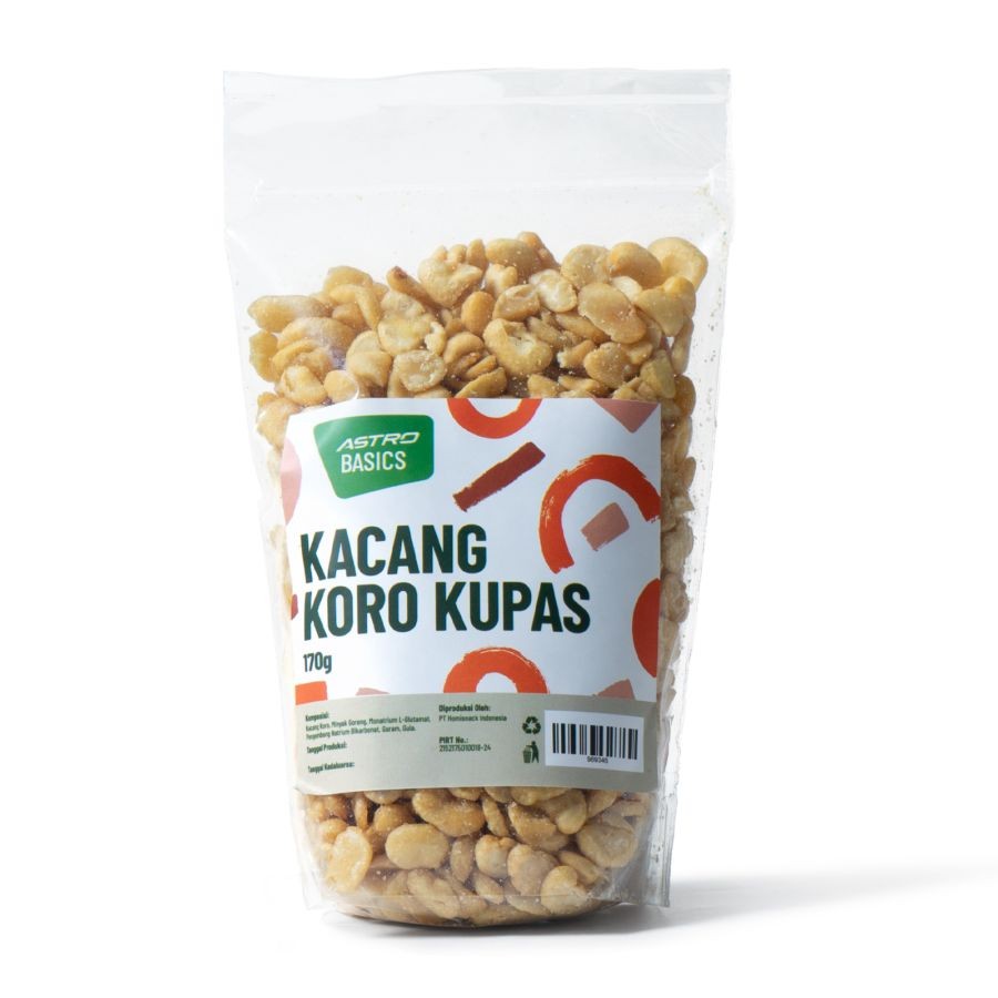

Kacang Koro Kupas A Basics 170gram