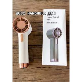 MOS KIPAS GENGGAM WUJI HANDHELD FAN / KIPAS ANGIN TURBO 100 SPEED DIGITAL FAN COOLER DS1013