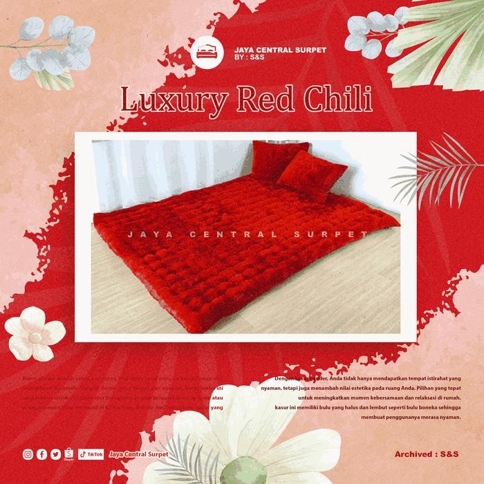 Kasur Surpet Gender Jumbo Murah - Biru