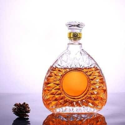 Temkin Whisky Decanter Glass Bottle Liquor Scotch Luxury 750ml