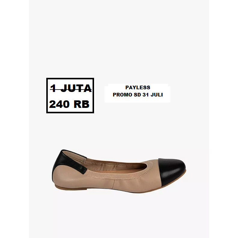 Sepatu flat shoes wanita seri COMFORT PLUS CLAIRE PAYLESS 100% ori