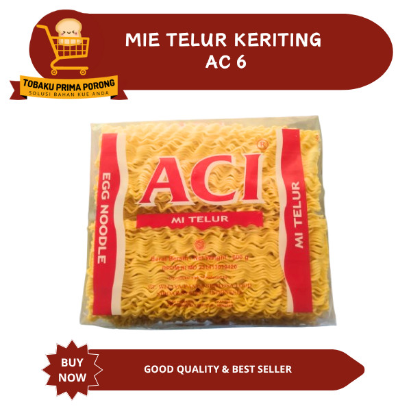 

MIE TELUR KERITING ACI 6