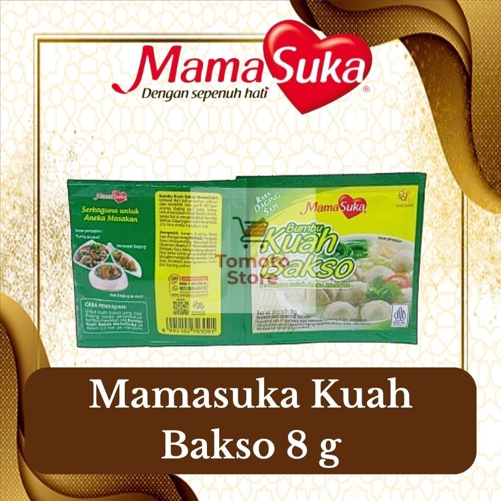 

JOSCELLY.ID MAMASUKA Bumbu Kuah Bakso Sachet 8 gr