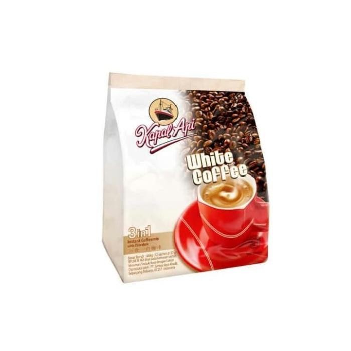 

Kapal api white coffee 3in1 12Sx37g Surabaya