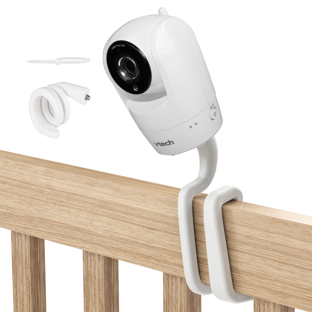 Flexible Twist Mount Bracket for Vtech Baby Monitor Security Camera,Attaches Your Camera to Crib Cot
