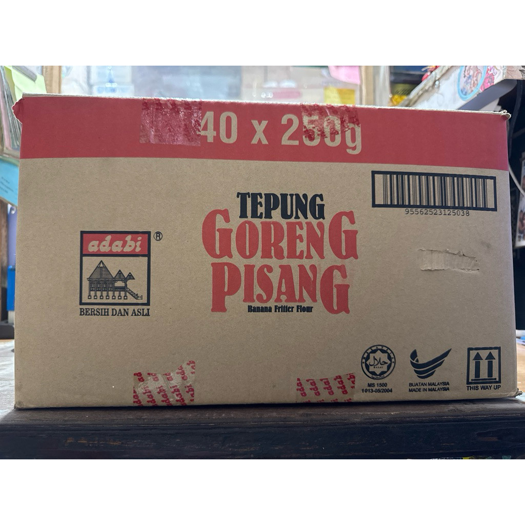 

Tepung Adabi 250 gram @ 40 bungkus / 1 dus