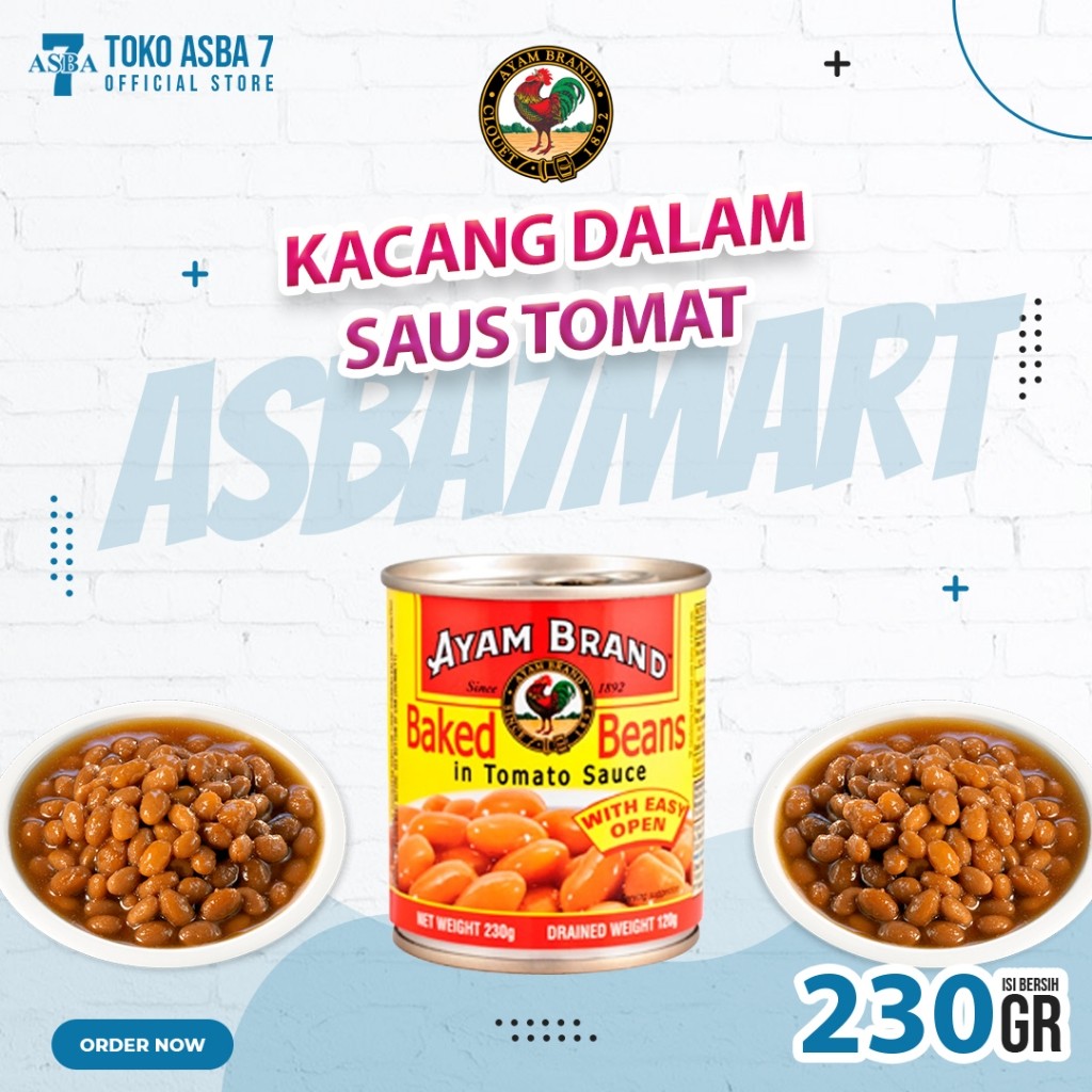 

AYAM BRAND BAKED BEANS 230G