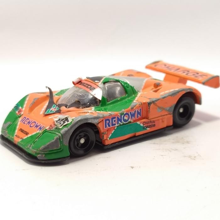 SP99.. Tomy Tomica No. 34 Mazda 787B Renown Orange China Loose