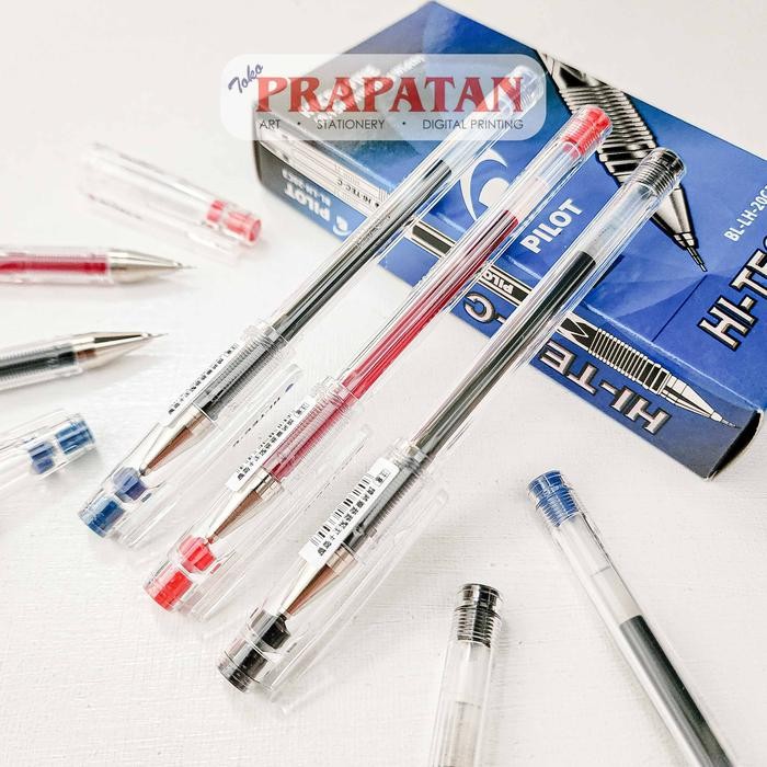 

Pilot HI-TEC Micro Fine Roller Ball Pen 0.3mm BLLH-20C3 | Pulpen Pena - BLACK