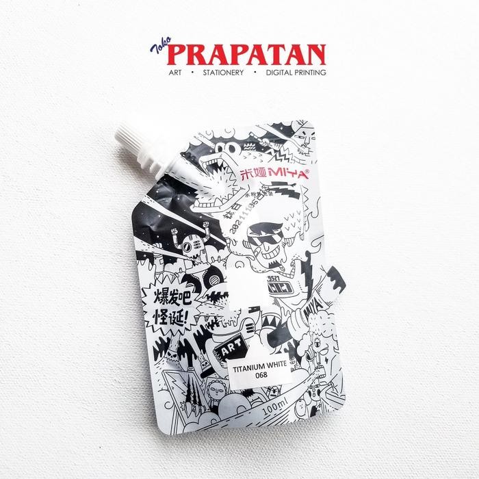 

Miya Himi Gouache Color Refill Titanium White 100ml - Spesifikasi