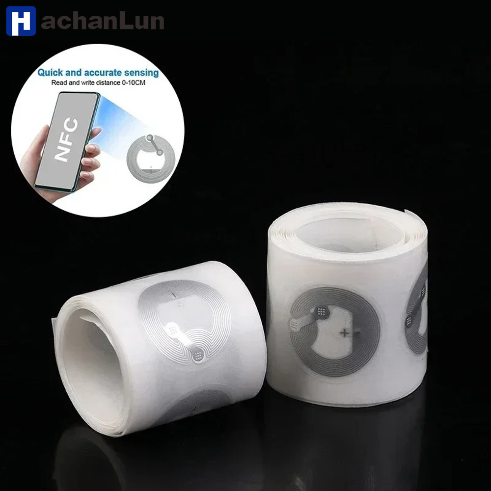 

10/30/50Pcs NFC Tags Nfc215 Chip Label Stickers RFID Electronic Label Stickers For Access Control Smart Key Rewritable
