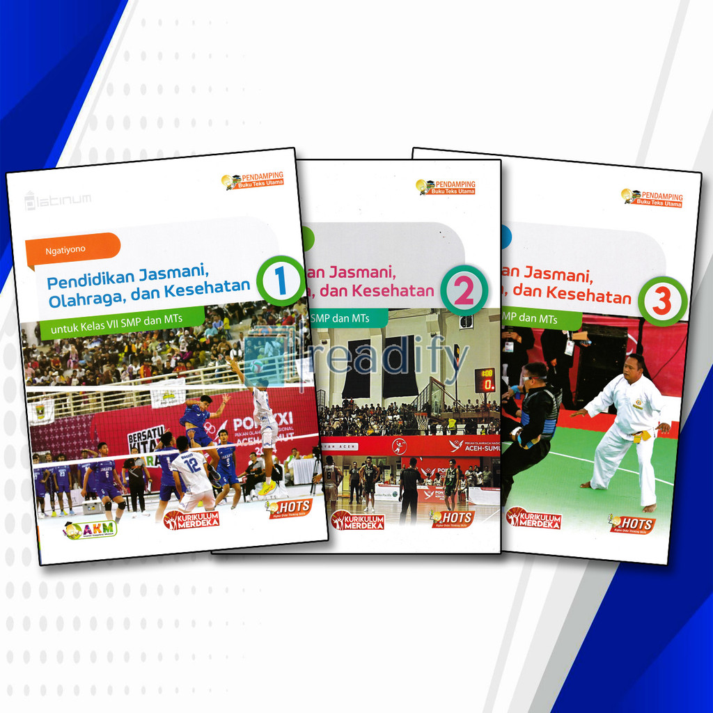Platinum PJOK Kelas 7 8 9 SMP/MTs Tiga Serangkai Kurikulum Merdeka Revisi Terbaru