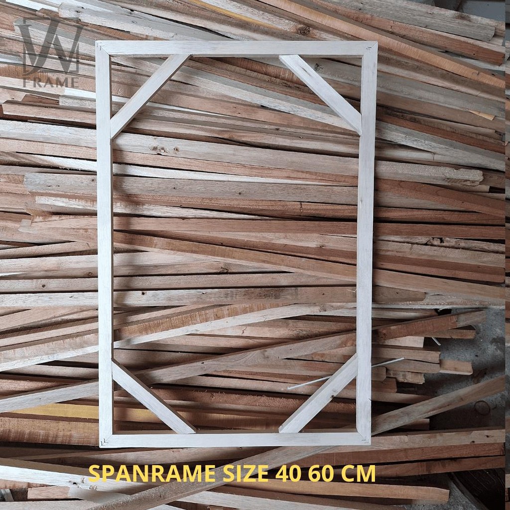 

Spanram 40x60 cm Kayu Rangka Lukisan