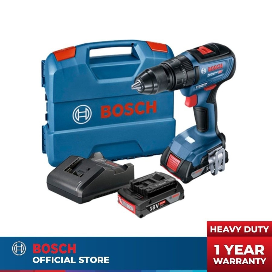 Bosch GSB 18V-50 - Mesin Bor Tembok Baterai Cordless Drill Brushless