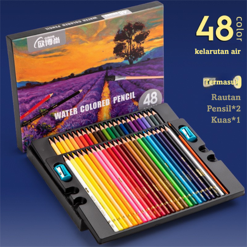 

[FLASH SALE!] Pensil Gambar OBOS 48/72 Warna - DISKON 50%