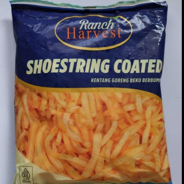 

Kentang Harvest Shoestring Coated 750 gram