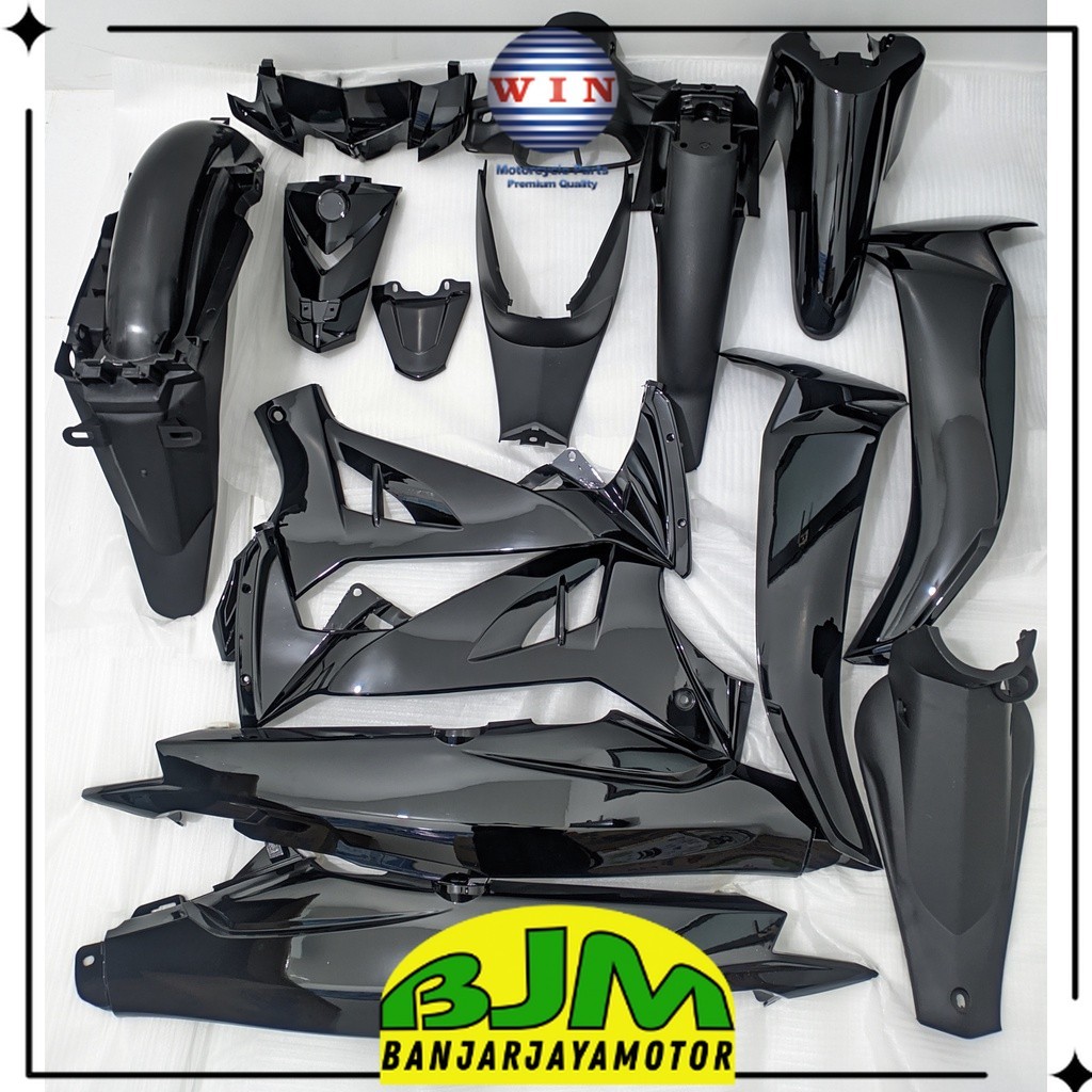 Full Body Vega R New 2006 2007 2008 2009 Hitam WIN | complete set bodi lengkap komplit kasar halus m