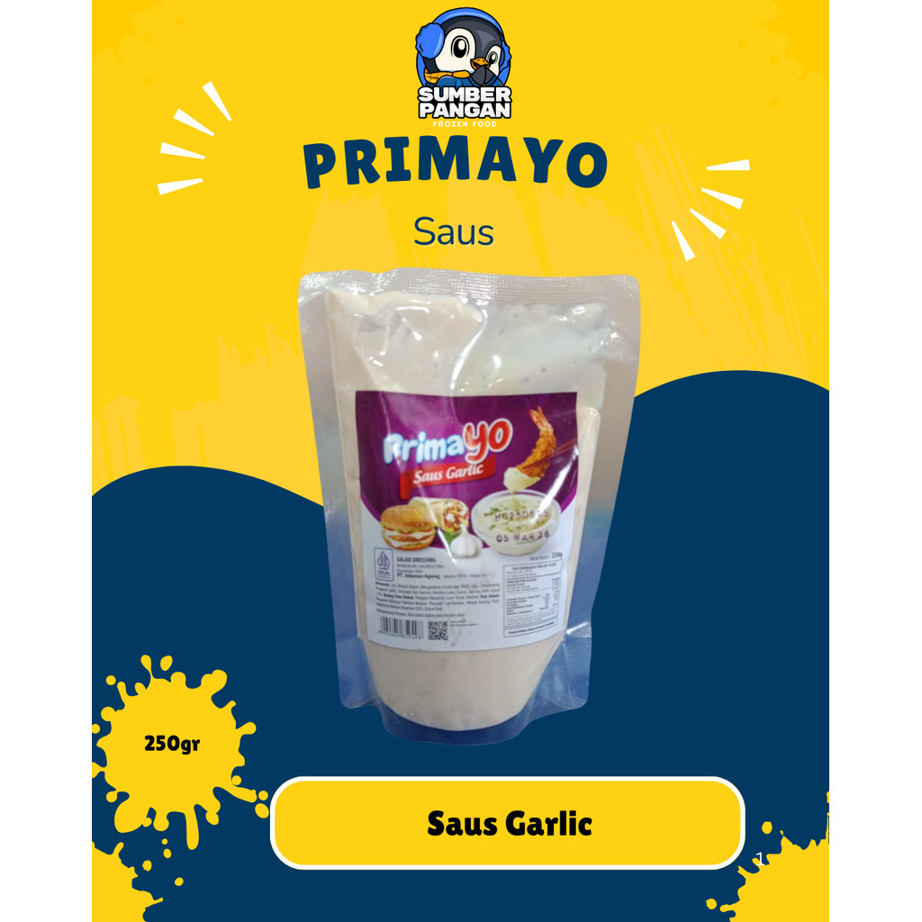 

Prima Agung Saus Garlic 250gr