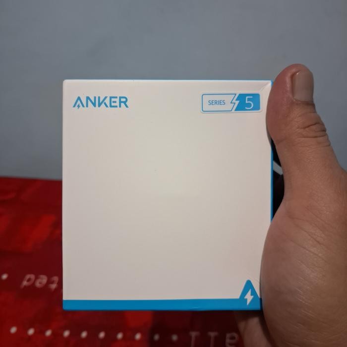 ANKER WALL GAN CHARGER 20WATT MINI CHARGER FOR IPHONE 11/12/13/14/15 - PUTIH MINI 20W