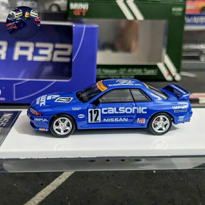 EX99... Diecast Time Micro Nissan Skyline GTR R32 Calsonic
