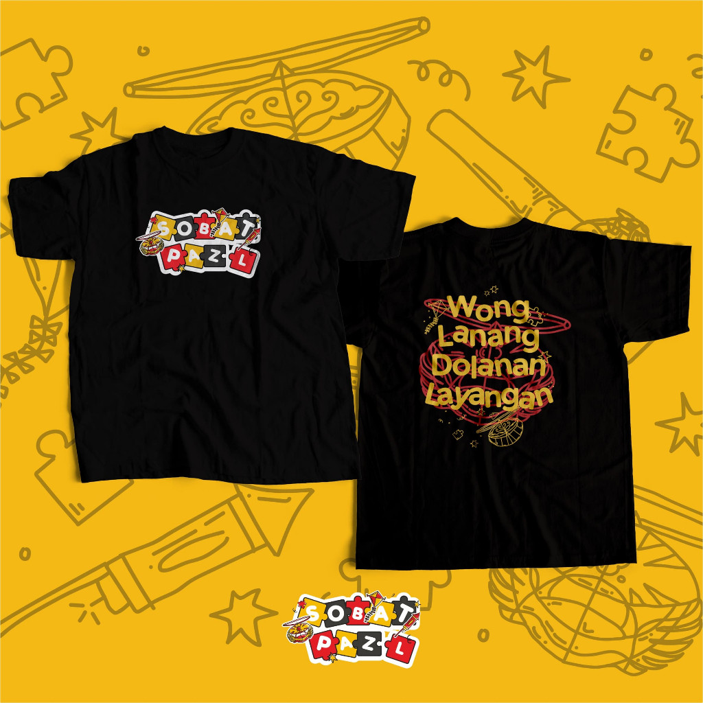 Kaos layangan zulfa lanang - Kaos Zulfa Lanang -Kaos anak dan Dewasa -Bahan Katun Crew Neck - MIX 2