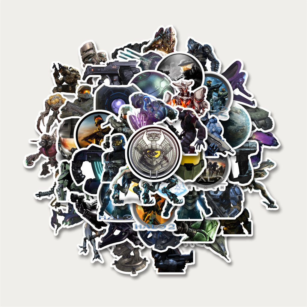 

Sticker Pack Stiker Game Series Halo Karakter Mix 6 | Sticker TUMBLR | Stiker LAPTOP KOPER HELM