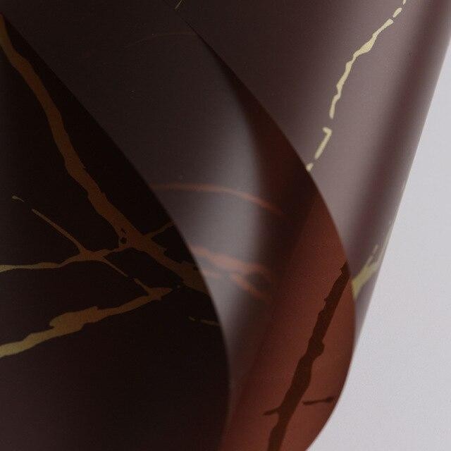 

TERBARU!! Marble Cellophane Wrapping Paper Kertas Bunga KB6036 - GUCIBROWN