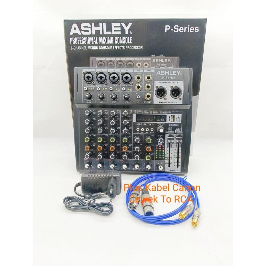 Mixer Audio Ashley P-Series 6 Chanel 99 DSP Original Ashley - P-Series