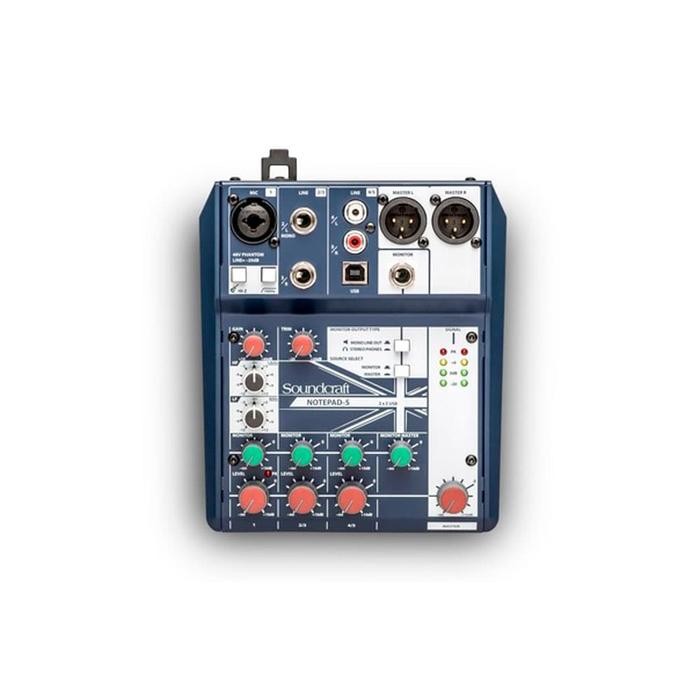 Soundcraft Notepad 5 Mixer Audio