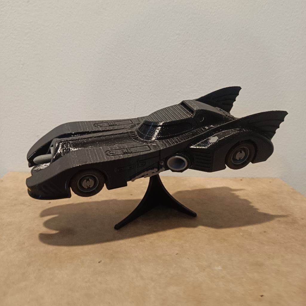MINIATUR BATMOBILE 1989 PREMIUM MOBIL BATMAN DIECAST 1:18