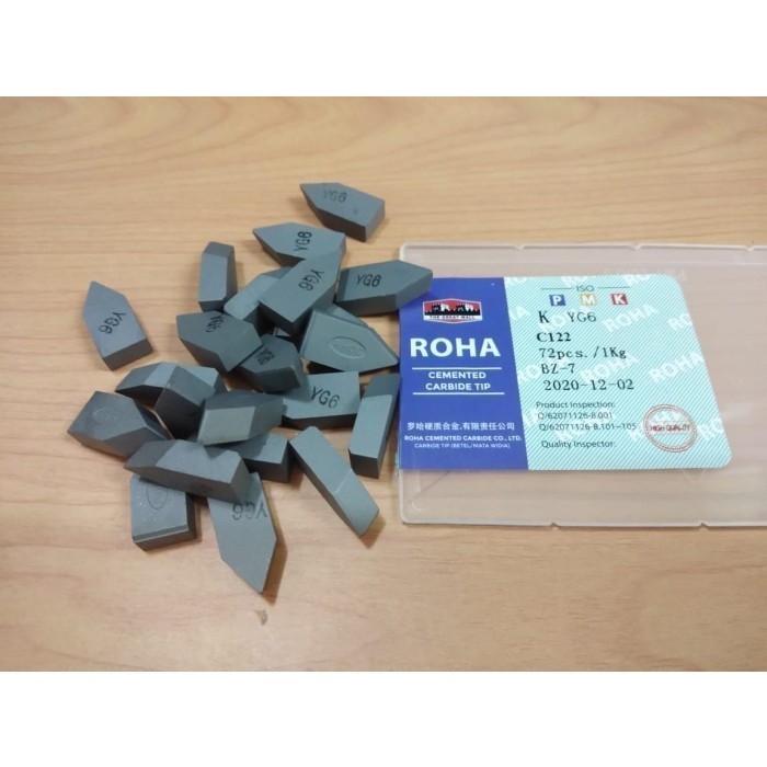 MATA WIDIA KANAN BANYAK TYPE/CEMENTED CARBIDE/BATU BUBUT PAHAT BAJA