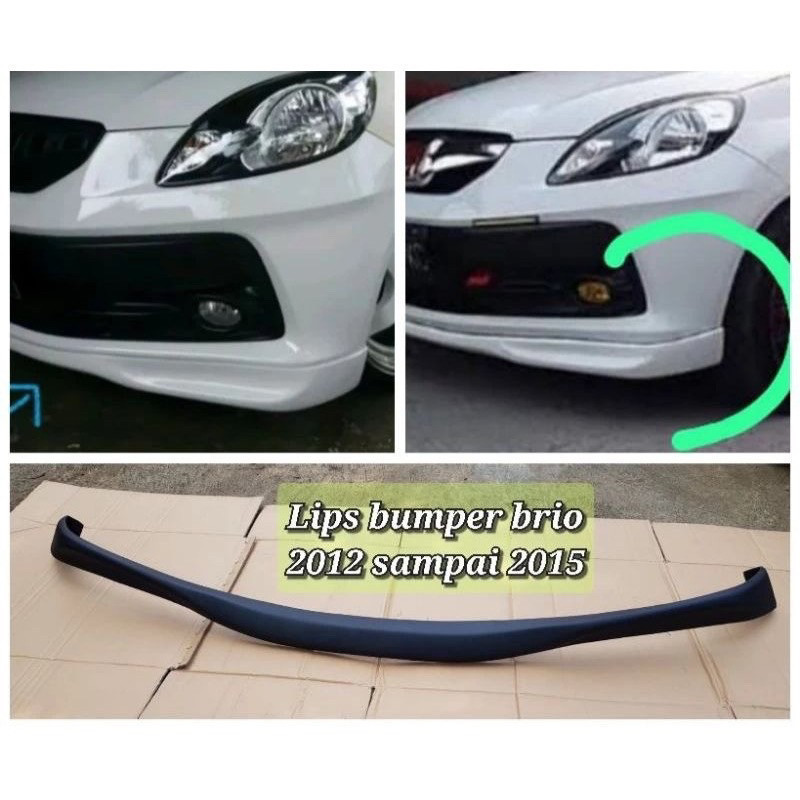 lips bumper depan brio old lama 2012 -2015