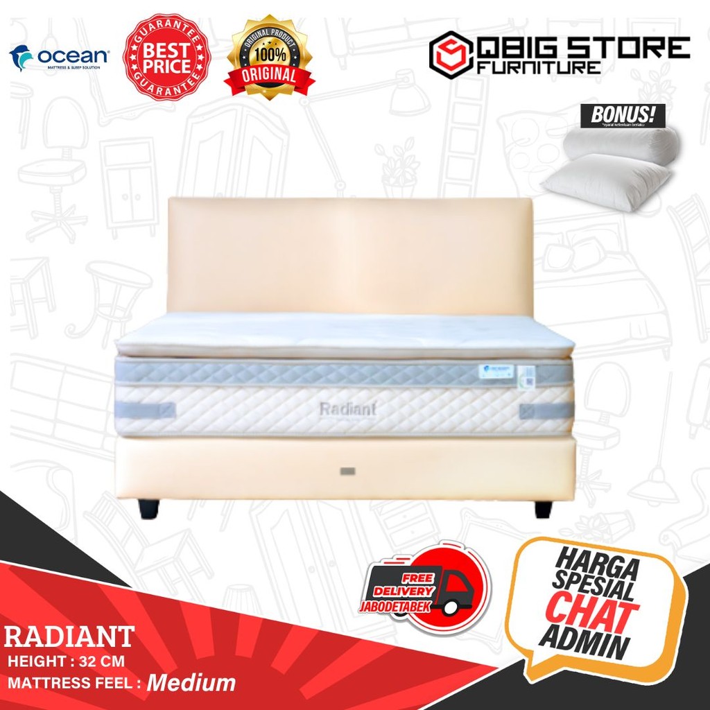 Kasur Springbed Ocean Radiant Spring bed Matras