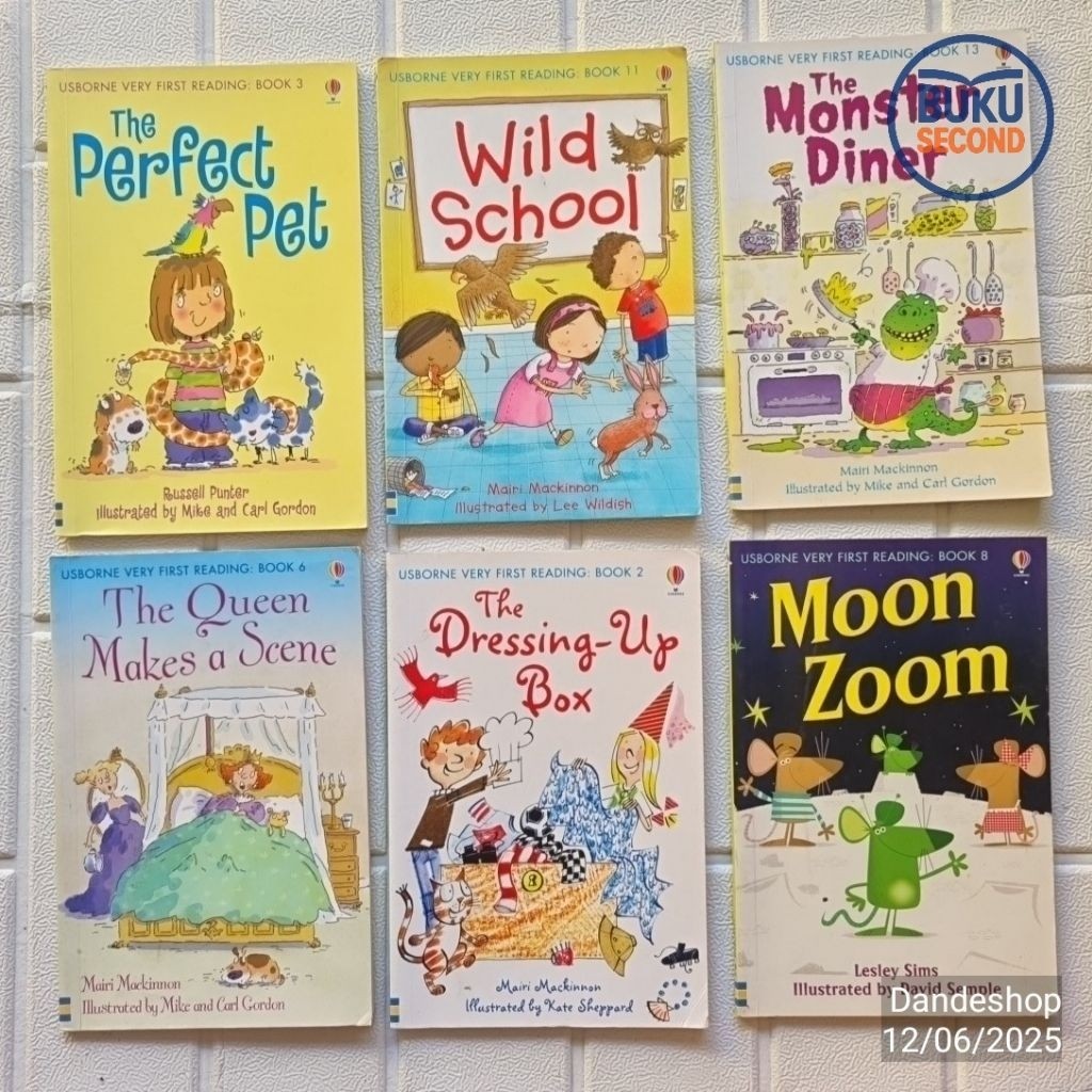Usborne Very First Reading Book ~ BAHASA INGGRIS - Buku Cerita Anak Bekas Preloved