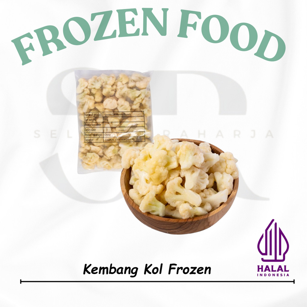 

Kembang Kol - Cauli Flower Frozen 1kg