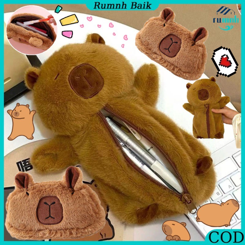 

Tas Pensil Kapibara / Kotak Pensil Lucu / Tas Pensil Kapibara / Tas Penyimpanan