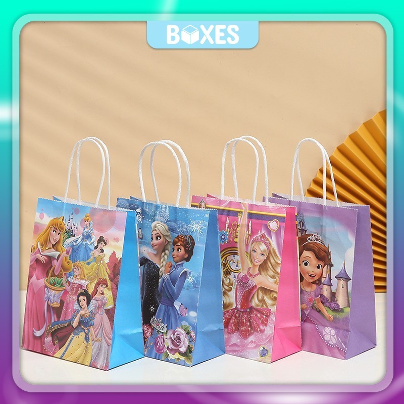 

Paper Bag Kantong Kertas Motif Princes Little pony / Goodie Bag Kraft Hampers Souvenir Ulang Tahun Anak I AK02N3
