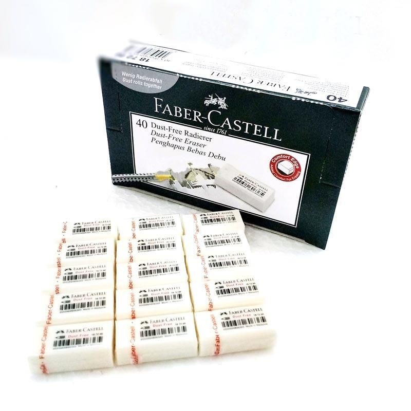 

Penghapus Faber Castell Putih Kecil ( 1pak/40pcs )