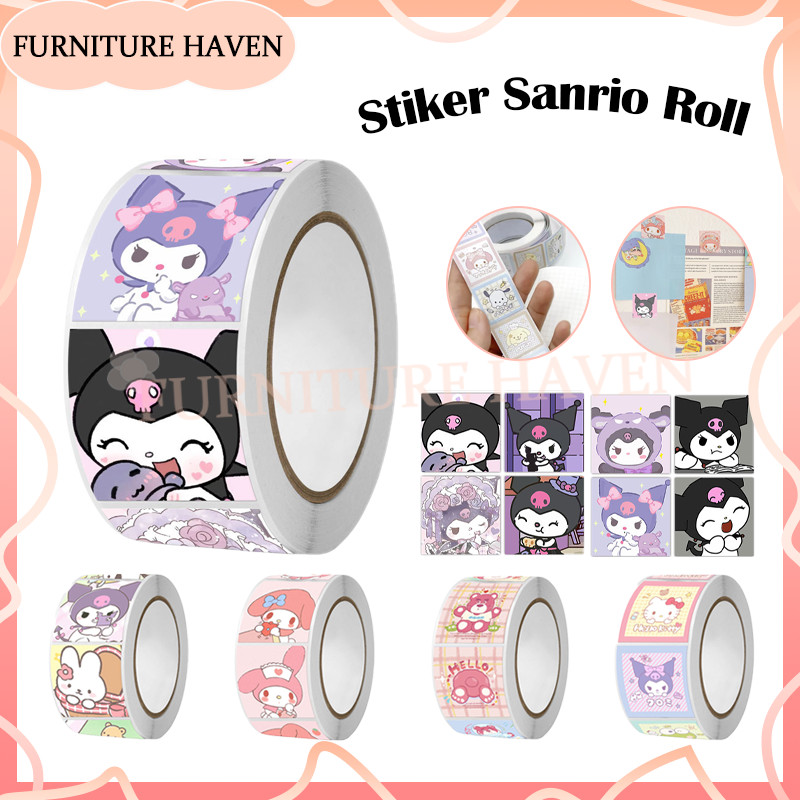

Stiker Roll Sanrio Tape Segel/Stiker Sanrio Roll/Sticker DIY Serbaguna/Stiker Roll Sanrio Kartun Lucu