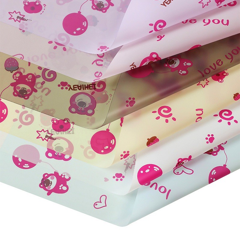 

[ 20 LEMBAR ] Kertas Kado Motif Flower Wrapping Cellophane Kertas Buket Bunga Hand Bouquet KB84
