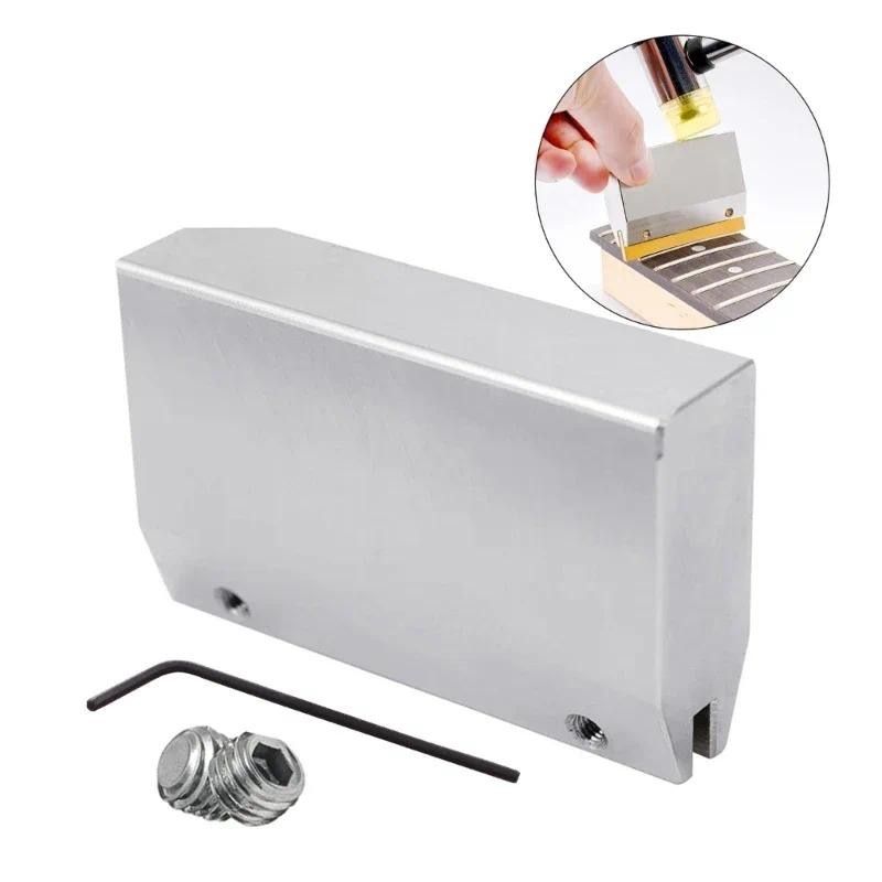 1PC 24BD Guitar Fret Press Caul Pressing Tool Steel for Fingerboard Wire Replacement Musical Instrum