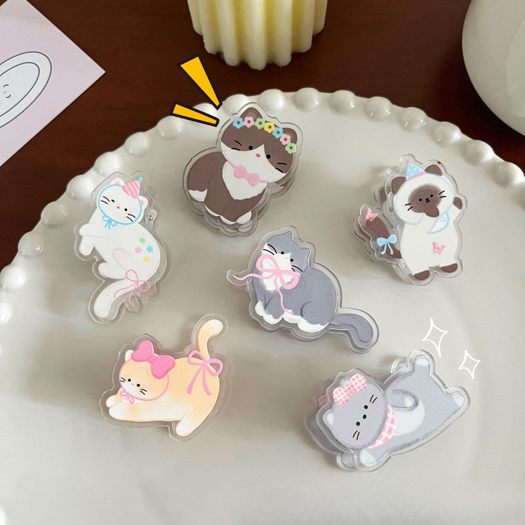 

[HARU] Kitty Series Clipper Penjepit Kertas Aesthetic Jepitan Kertas Paper Clip