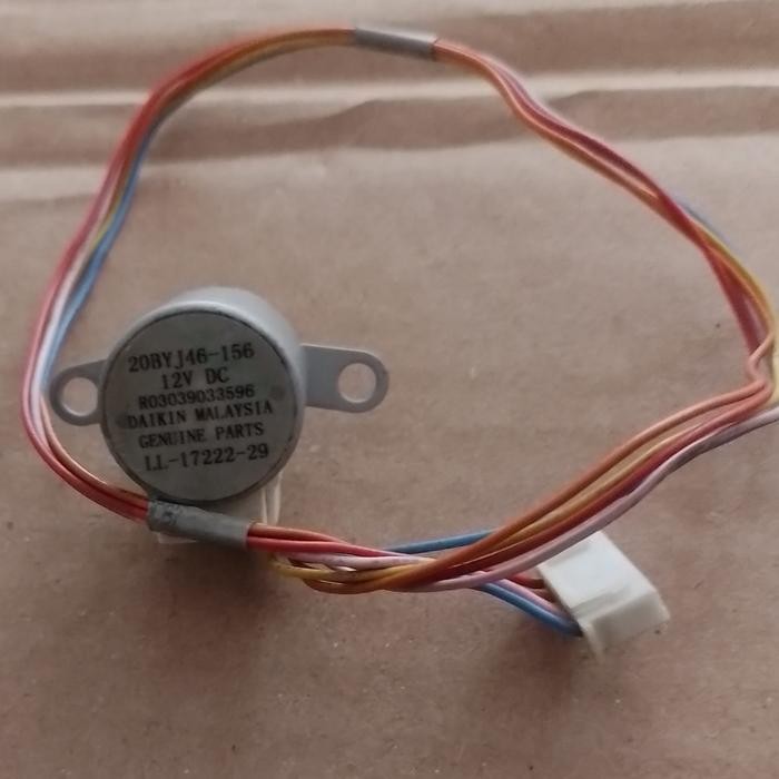 Step Motor Swing Indoor AC 3/4 PK Daikin Malaysia FTV20AXV14 20BYJ46-156 12V DC Ori Bekas