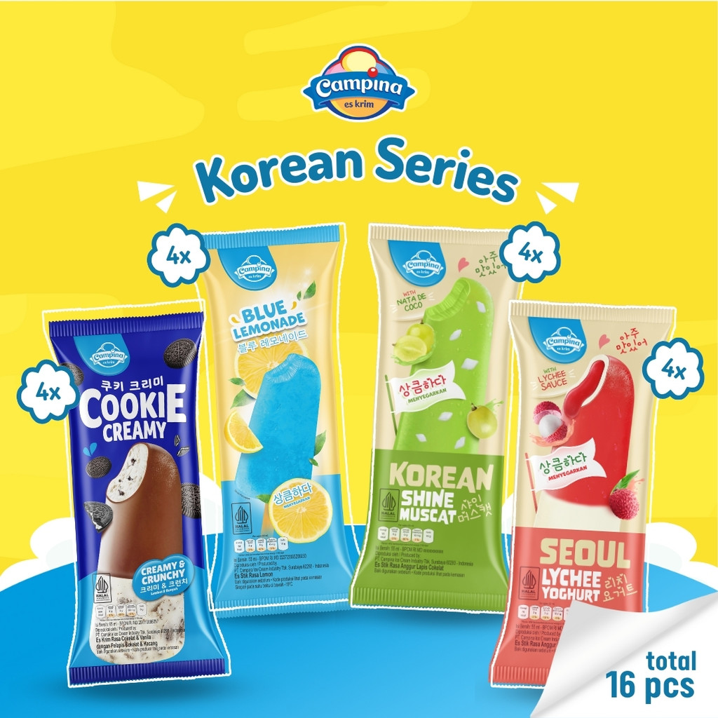

Campina Korean Series - Es Krim