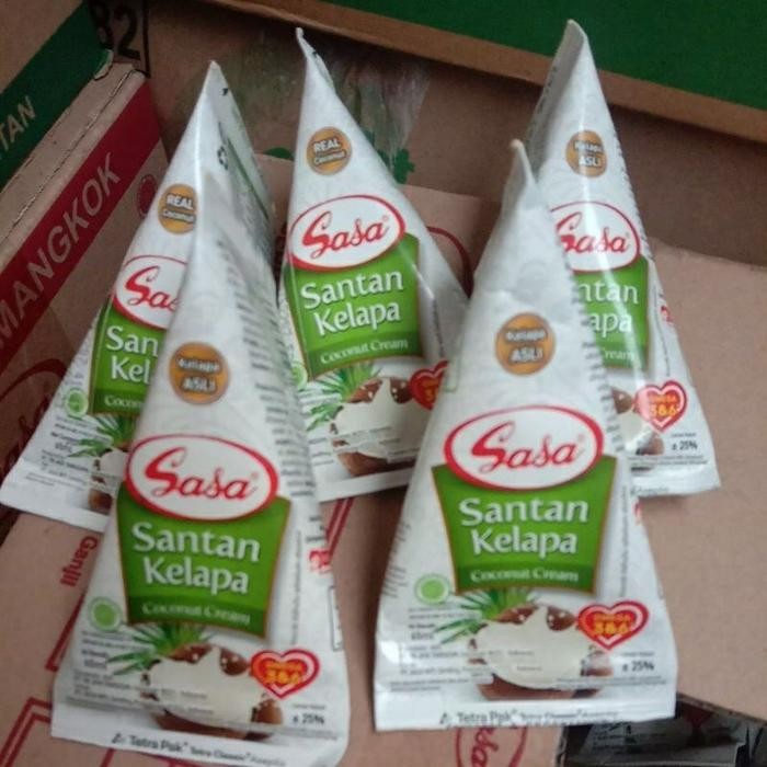 

Promo 5pcs Sasa Santan Kelapa Cair 65ml