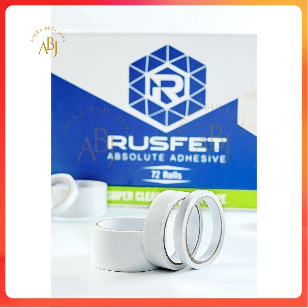 

RUSFET DOUBLE TAPE 48 mm, SUPER LENGKET -