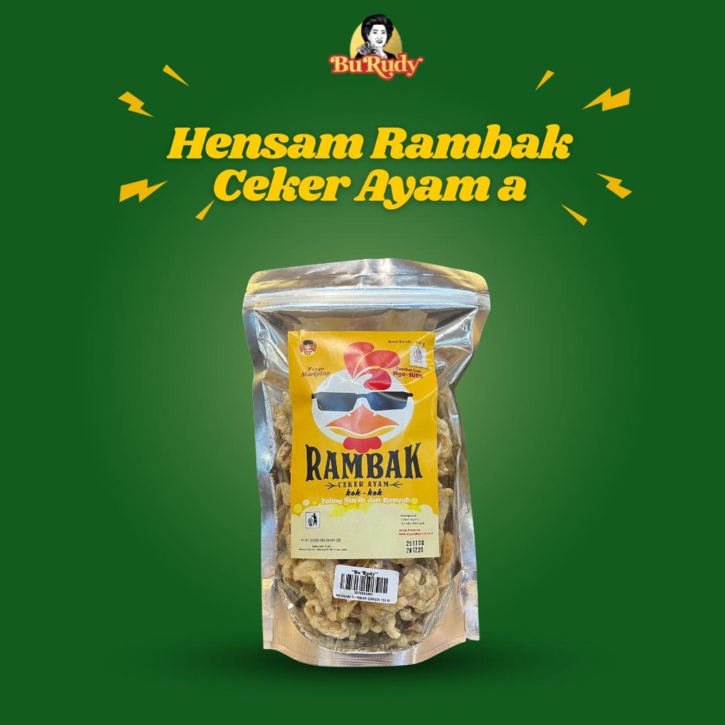 

Ceker Goreng Hensam – Camilan Ceker Renyah & Pedas – Oleh-Oleh Kekinian